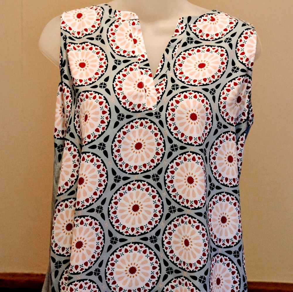 Ann Taylor Loft Mandala Blouse
